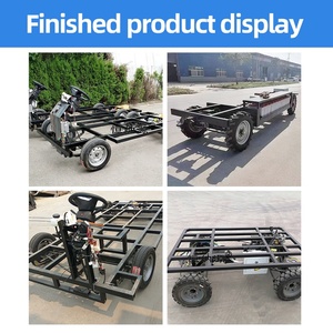 Bộ dụng cụ độ 3000W cho xe điện bốn bánh, trục trước/sau, có phanh cơ khí, kèm giá chở hàng điện - Product Image 5