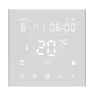 WIFI Touch Screen Smart Home termostato programável semanal 3A/16A temperatura controlador água piso aquecimento sistema