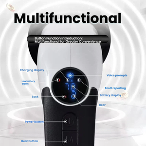 家庭用8in1コードレス電動スピンスクラバー、ロングハンドル、交換可能なスポンジブラシ8個付き、家庭掃除用 - Product Image 2