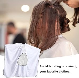 Cape de coupe de cheveux professionnelle personnalisée avec logo, cape de salon de coiffure, accessoires de coupe de cheveux, cape de coiffure avec fenêtre - Product Image 6