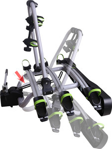 TB-009D4 <span class=keywords><strong>Porte</strong></span>-vélos de qualité supérieure monté sur la barre de remorquage avec supports de vélo en acier en aluminium 60 Audi Carry Bicycle A4 Avant - Product Image 5