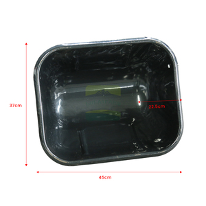 Commercio all'ingrosso della fabbrica nuova condizione in acciaio piatto per scrofare tre-artiglio di consegna fisso trogolo con barra di posizionamento - Product Image 1