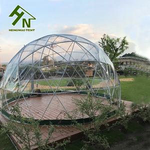 Tienda de Campaña Domo de PVC de Lujo de 6 m, Tienda de Campaña Geodésica Moderna para Acampar al Aire Libre - Product Image 6