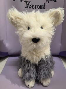Jouet en peluche Berger de Chine Jc British Evalte avec rembourrage en coton PP et matériaux en coton, cadeau d'anniversaire pour le confort des enfants - Product Image 5
