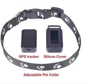 مصغرة الكلب GPS المقتفي P03 للماء تتبع محدد اللاسلكية مكتشف الكلب القط الحيوانات طوق GPS أداة تتبع
