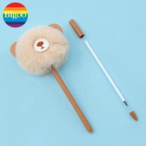 Bolígrafos de tinta de gel estilo kawaii Pompón, repuesto de 2020mm para promoción o regalo, novedad de 0,38 - Product Image 5