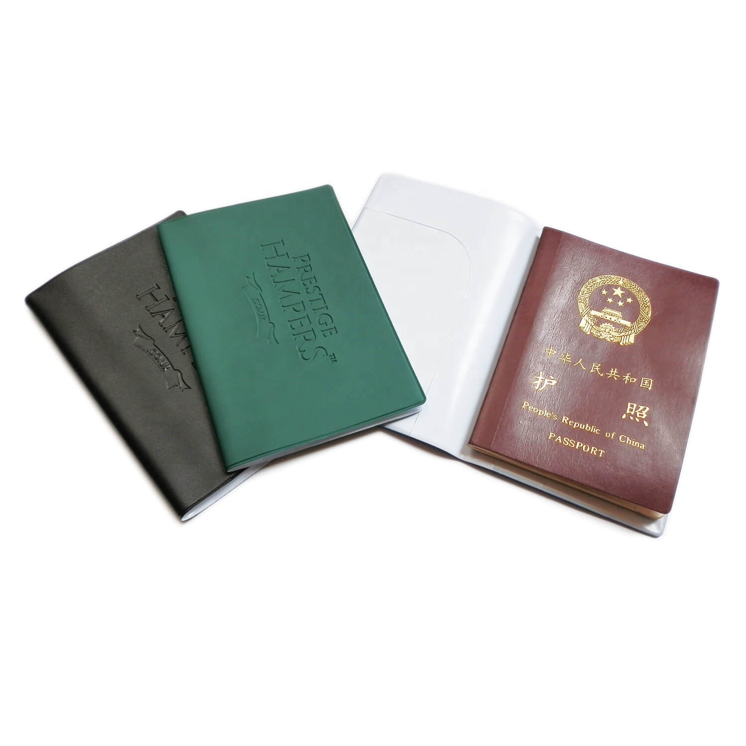 4 Housses Passeport Transparentes PVC - Protection Anti-eau Et Anti-rayures - Format Standard