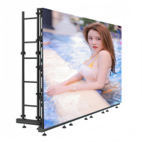 Pantalla LED HD Impermeable P2.6 P2.9 P3.91, Pantalla LED Móvil para Pared, Alquiler de Pantalla LED para Escenarios, Pantalla LED para Interiores y Exteriores