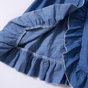 Ensemble de vêtements pour bébé fille Top Leader, hauts en dentelle à épaules dénudées, jupes, shorts, nœud papillon, denim, vêtements de fête d'été pour enfant 1-6T - Product Image 6