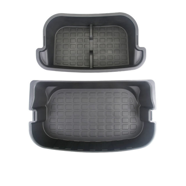 Model Y Car Interior Accessories Waterproof and Easy to Clean ABS Rear Trunk Storage Box for Tesla Model Y