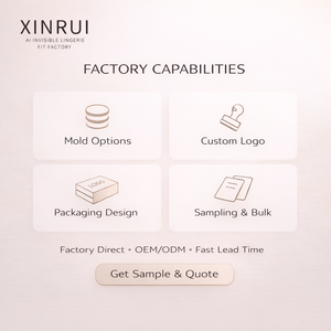 XINRUI Soutien-gorge adhésif en silicone sans bretelles, couvre-tétons invisibles, pétales liftants réutilisables, adhésifs sans dos, effet push-up - Product Image 6