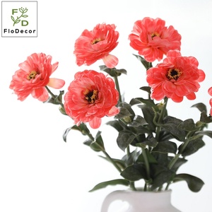<span class=keywords><strong>Fleur</strong></span> artificielle de marguerite en plastique souple de haute qualité, 59 cm, toucher réel, <span class=keywords><strong>orange</strong></span> et blanche, pour mariage, maison, décoration de la Saint-Valentin - Product Image 6