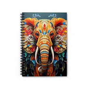 Custom workbook Spiral Note book Journal Diary for school stationery items papeleria Promotion Cheap Fashionable