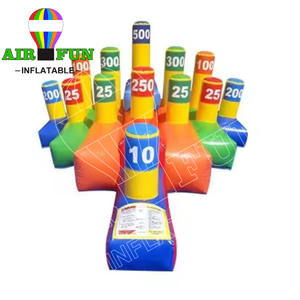 Airfun thương mại Hoopla Vòng quăng trò chơi thể thao vui vẻ Inflatable vòng ném trò chơi bên cho thuê thiết bị để bán - Product Image 4