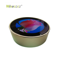 Module HD Amoled Wisecoco pour Maison Intelligente, Écran d'Affichage OLED Rotatif avec Bouton Commutateur 1,43 Pouces