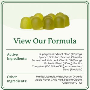 Kustom suplemen kunyah <span class=keywords><strong>vitamin</strong></span> Gummies vegan untuk dukungan energi, sistem imun, Gut kesehatan untuk dewasa - Product Image 4