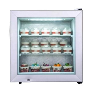 50L小型ガラスドアディスプレイアイスクリーム電気ミニバーフリーザー - Product Image 3