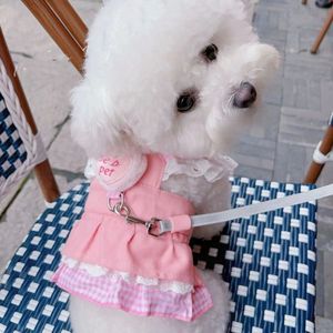 Vestido de Verano Ligero para Perro, Estilo Princesa, Talla XS, Falda Corta con Cordón - Product Image 2
