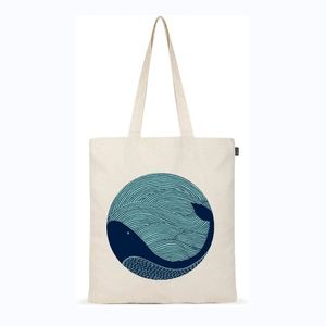 Bolsa de Tela de Algodón Reciclado con Asa y Estampado de Letras, Personalizada con Logotipo, para Regalo Promocional, Venta al Por Mayor - Product Image 5