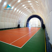 Dôme gonflable moderne à grande portée en membrane PVDF pour piscine, centre d'entraînement multisports (tennis, football) et entrepôt