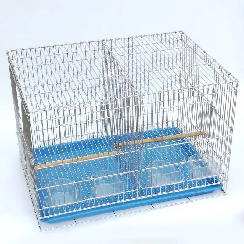 Factory direct assembly with breeding door galvanized can be wholesale bird cage