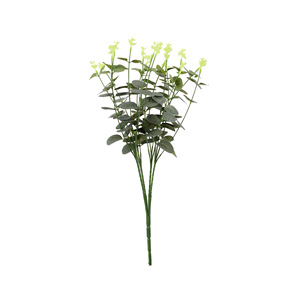 Eucalipto Artificial Tainen de 50 cm, Flor de Seda, Decoración Verde para Bodas, Decoración para Exteriores, Decoración para el Hogar, Arreglo Floral - Product Image 5