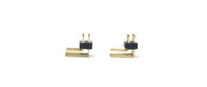 Conector de pines de paso de 1.27 mm, doble fila, ángulo recto, altura: 1.5 mm, material PA6T, AU1.0, 2*4P - Product Image 3