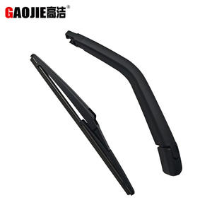 Ensemble de bras d'essuie-glace Gaojie pour Great Wall Hover M4 2012-2015, caoutchouc synthétique arrière, angle de raclage de 180 degrés - Product Image 1