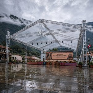 Structure de scène en treillis d'aluminium, treillis d'éclairage à boulons, système de scène mobile pour concerts, treillis d'aluminium pour scène - Product Image 4