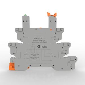 <span class=keywords><strong>Relay</strong></span> ramping ultra-tipis elektromagnetik dengan LED 6A 12v 5v 24v <span class=keywords><strong>relay</strong></span> Wafer 24v din rail dan soket