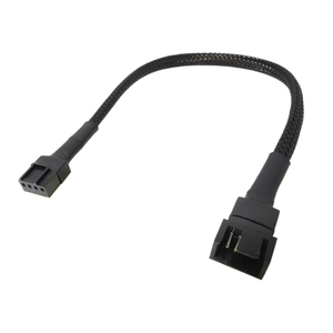 Divisor de ventilador PWM de 27cm, Cable adaptador de 4 pines, 1 a 1, ventilador enfriador de CPU de ordenador, divisor de chasis de <span class=keywords><strong>PC</strong></span>, extensión de Cable de alimentación - Product Image 1