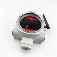 Boîtier d'indicateur de débitmètre usiné CNC sur mesure OEM blanc pour prototypage rapide, pièces de prototype d'enclôture d'instrument