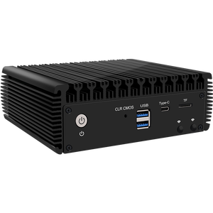 Cwwk mới được nâng cấp V5 mini-Host n5105 I226-V softroute tiết kiệm năng lượng fansless <span class=keywords><strong>PC</strong></span> công nghiệp <span class=keywords><strong>DDR4</strong></span> SSD ổ cứng EU cắm - Product Image 4