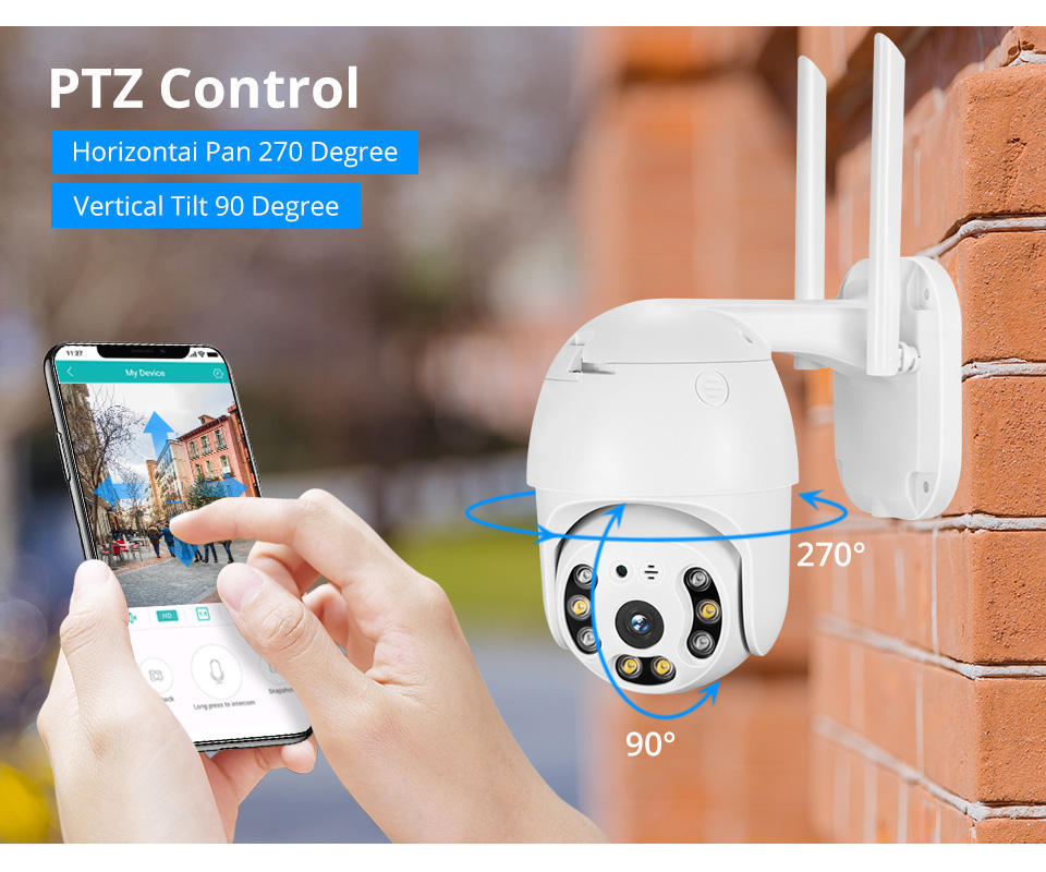 Easy P2P Wireless 1080P 2MP WiFi IP <strong>Camera</strong> Optical Zoom AI Outdoor PTZ Dome <strong>Security</strong> Smart Home Monitoring <strong>System</strong> Cloud <strong>2026</strong>