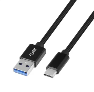 Bện điện tử OEM thương hiệu PVC Nylon ABS Chất liệu đóng hộp đồng VDE chứng nhận 3.0 nối USB Loại C từ Việt Nam