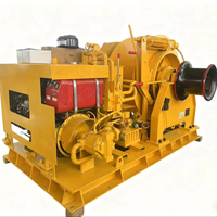 Treuil marin en acier de moteur hydraulique de moteur diesel pour remorquer et tirer le prix d'ancres concurrentiel