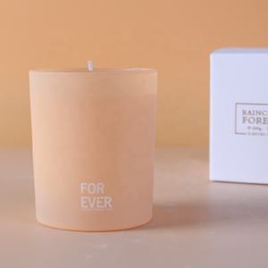 Raincoast 2022 Luxe 200g Verre Teinté Bougie Parfumée Pot de Marque Privée Nouveau Design Cire de Soja pour Noël et Pâques - Product Image 3