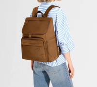 Sac à langer imperméable pour bébé, nouveauté personnalisée, sac à dos de voyage pour maman avec matelas à langer et sangles pour poussette