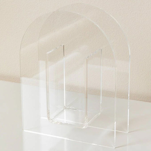 Estante de exhibición de acrílico de jarrón de arco de Amanecer nuevo personalizado de fábrica para tienda de joyería soporte de exhibición de tienda de bodas - Product Image 3