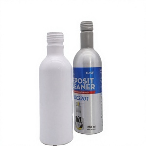 Aluminum Metal Bottles <b>Long</b> Neck <b>Screw</b> Cap Offset Printing Engine Oil Treatment 100ml Reusable Recyclable - Product Image 3