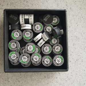 Punta de taco de billar y snooker KAMUI de piel de cerdo negra de 11 mm, de alto rendimiento, cabeza pequeña, para tiros de precisión, de repuesto - Product Image 2