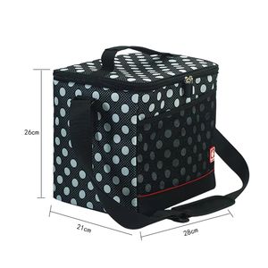 Sac isotherme réutilisable et écologique à faible MOQ avec bandoulière, imperméable, grande capacité 20L pour l'été - Product Image 3