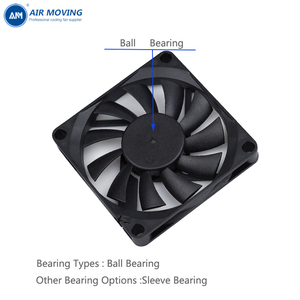 Ventilateur axial sans balais AM7010H12B 7010 pour boîtier d'ordinateur, refroidissement 70x70x10mm, DC 12V, roulement à <span class=keywords><strong>manchon</strong></span> ou à billes - Product Image 5