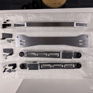 Lower Control Arm For Mitsubishi Mirage 97-01 Proton 1.6 Aluminum Alloy <b>Square</b> Tube Support Plate <b>Set</b> - Product Image 5