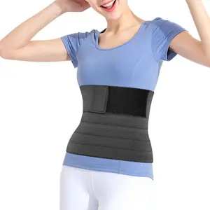 Women's New Elastic Waist Wrap Tummy Control Trimmer Breathable Body Shaper Waist Trainer Belt Slimming Abdomen Slimming Tights