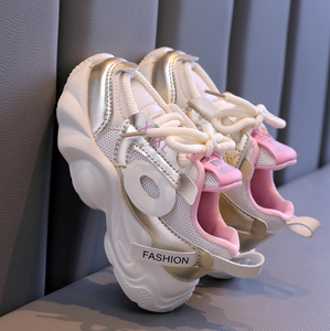 Nouvelles baskets épaisses pour enfants, garçons et filles, à semelle souple antidérapante, chaussures de sport résistantes à l'usure pour bébés - Product Image 4