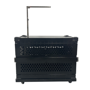 <span class=keywords><strong>Cages</strong></span> pour chiens et chats <span class=keywords><strong>extra</strong></span> larges incassables et à ventilation en acier inoxydable pour animaux de compagnie - Product Image 6