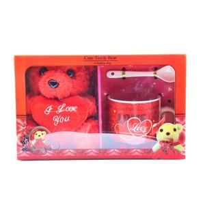 Juego <span class=keywords><strong>de</strong></span> Tazas <span class=keywords><strong>de</strong></span> Cerámica <span class=keywords><strong>de</strong></span> 200 ml Resistentes al Calor, <span class=keywords><strong>de</strong></span> Pared Simple, <span class=keywords><strong>para</strong></span> el Día <span class=keywords><strong>de</strong></span> San Valentín, Tazas <span class=keywords><strong>para</strong></span> Parejas con Ositos <span class=keywords><strong>de</strong></span> Peluche - Product Image 4