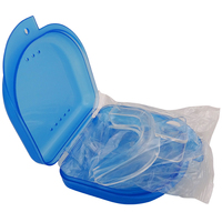 Vente en gros d'attelle dentaire moulable de protection des dents de nuit pour blanchir le bruxisme en boîte