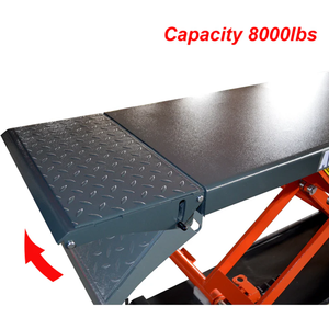 Fostar OEM ISO CE penyelarasan roda bersertifikasi 1M Low Rise Median mobil Hoist hidrolik listrik pengangkat gunting otomatis portabel - Product Image 3